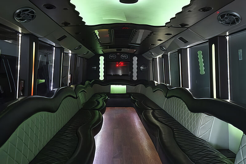 party bus interior